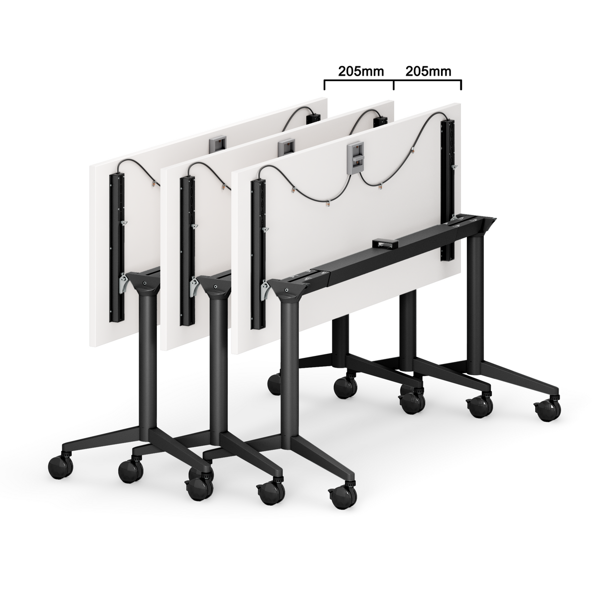 Flip Top Training Table