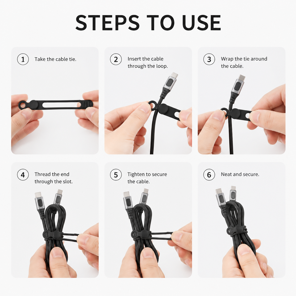Silicone Cable Ties